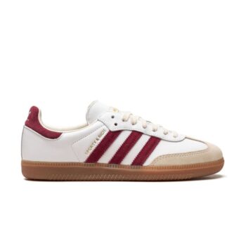 Adidas Samba OG Sporty & Rich White Core Burgundy