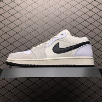 Air Jordan 1 Low White Fossil