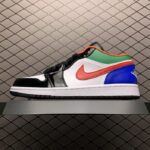 Air Jordan 1 Low Multi-Color Black Toe