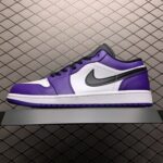 Air Jordan 1 Low Court Purple White