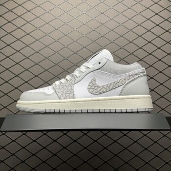 Air Jordan 1 Low PRM Smoke Grey Elephant