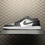 Air Jordan 1 Low Black Metallic Silver