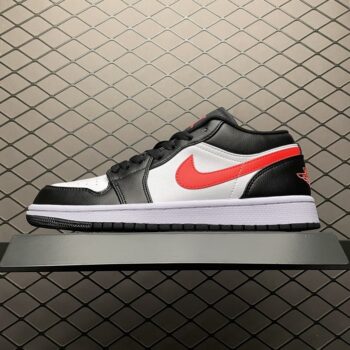 Air Jordan 1 Low Black Siren Red
