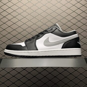 Air Jordan 1 Low Black White Grey