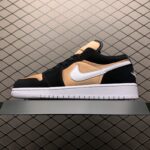 Air Jordan 1 Low Black White Rose Gold