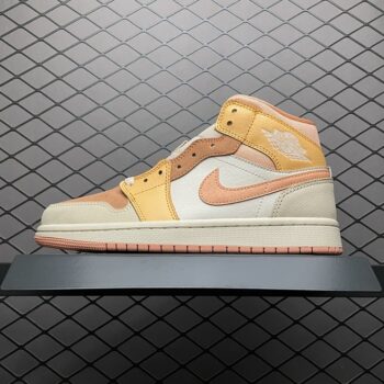 Air Jordan 1 MID Apricot Orange