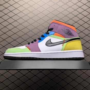 Air Jordan 1 MID Multi-Color