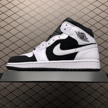 Air Jordan 1 MID White Black