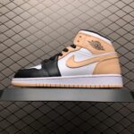 Jordan 1 Mid Arctic Orange Black Toe