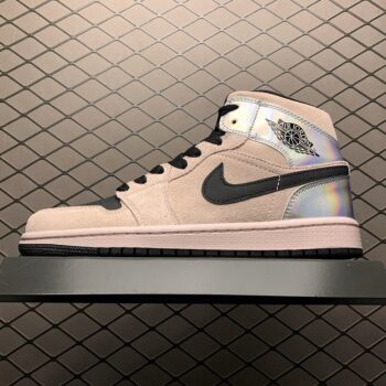 Air Jordan 1 MID Dirty Powder Iridescent