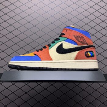 Air Jordan 1 MID SE Fearless Blue the Great