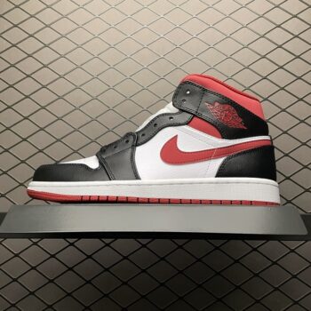 Air Jordan 1 MID Gym Red Black White