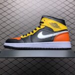 Air Jordan 1 MID Amarillo leather Orange