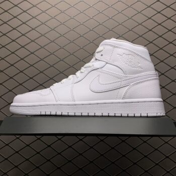 Air Jordan 1 MID Triple White 2.0
