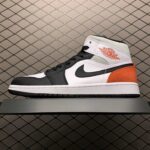 Air Jordan 1 MID White Black Red Spruce