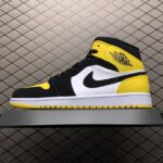 Air Jordan 1 MID Yellow Toe Black