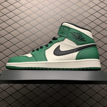 Air Jordan 1 Mid Pine Green