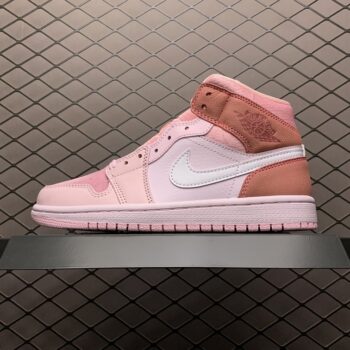 Air Jordan 1 Mid Pink Digital