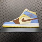 Air Jordan 1 Mid SE Fearless Maison Chateau Rouge