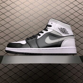 Air Jordan 1 Mid White Shadow