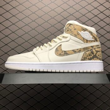 Air Jordan 1 Retro High White Snake
