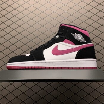 Air Jordan 1 MID Pink Black