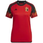 MAILLOT BELGIQUE DOMICILE FEMME COUPE DU MONDE 2022