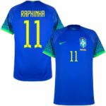 MAILLOT BRESIL EXTERIEUR COUPE DU MONDE 2022 RAPHINHA