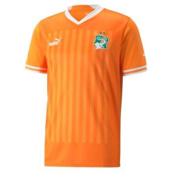 MAILLOT COTE D’IVOIRE DOMICILE ENFANT 2022 2023