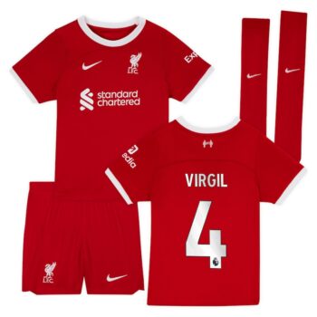 MAILLOT ENFANT LIVERPOOL DOMICILE 2023 2024 VIRGIL