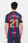 MAILLOT FC BARCELONE DOMICILE 2022-23 DE JONG
