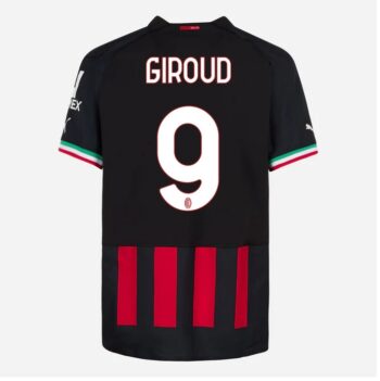 MAILLOT MILAN AC DOMICILE 2022 2023 GIROUD