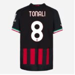 MAILLOT MILAN AC DOMICILE 2022 2023 TONALI