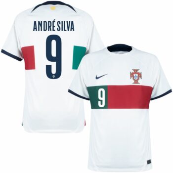 MAILLOT PORTUGAL AWAY COUPE DU MONDE 2022 ANDRE SILVA