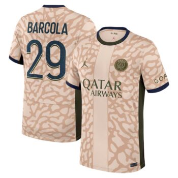 MAILLOT PSG FOURTH 2023 2024 BARCOLA