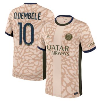 MAILLOT PSG FOURTH 2023 2024 DEMBÉLÉ