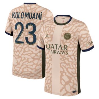 MAILLOT PSG FOURTH 2023 2024 KOLO MUANI
