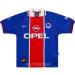 1996-97 MAILLOT RETRO VINTAGE PSG DOMICILE