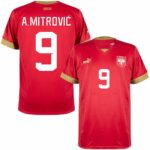 MAILLOT SERBIE DOMICILE COUPE DU MONDE 2022 A.MITROVIC