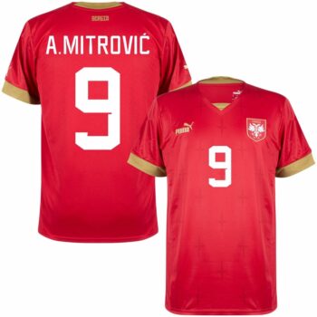 MAILLOT SERBIE DOMICILE COUPE DU MONDE 2022 A.MITROVIC