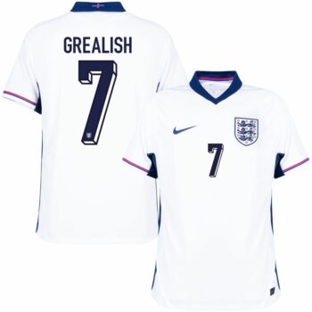 Maillot Angleterre Domicile 2024 2025 Grealish