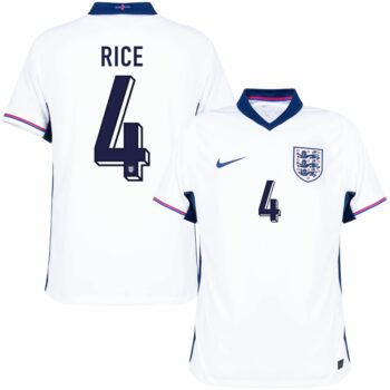 Maillot Angleterre Domicile 2024 2025 Rice