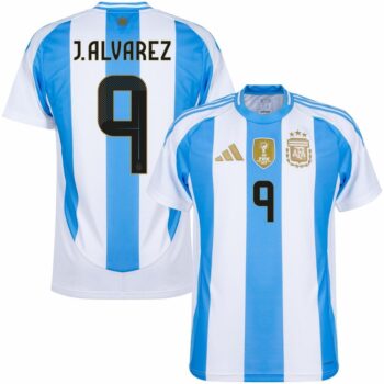 Maillot Argentine Domicile 2024 2025 Alvarez