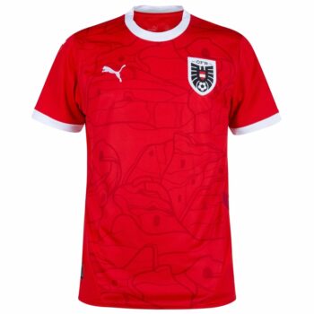 Maillot Autriche 2024 2025 Domicile