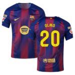 Maillot Enfant Barca Domicile 2025 2026 Olmo La Liga