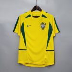 Maillot Bresil Retro Vintage Domicile 2002