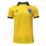 Maillot Bresil 1988 Domicile Retro Vintage