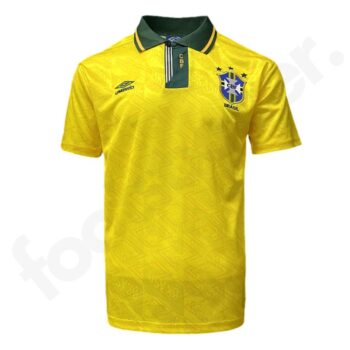 Maillot Bresil 1991 Domicile Retro Vintage
