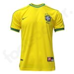 Maillot Bresil 1998 Domicile Retro Vintage