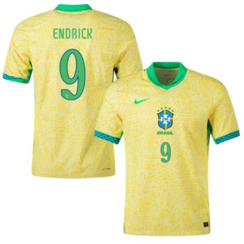 Maillot Bresil Domicile 2024 2025 Endrick